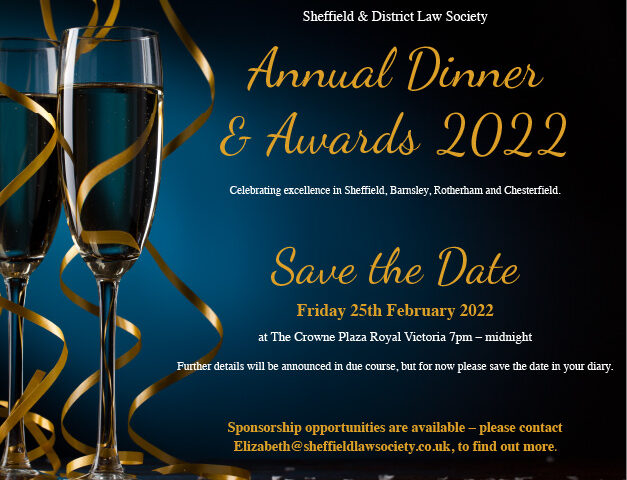 Yorkshire Law Banquet & Awards 2022 – SOLD OUT