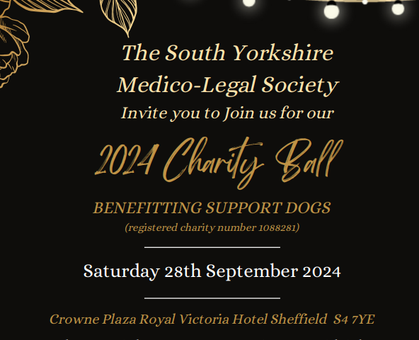 The South Yorkshire Medico-Legal Society  2024 Charity Ball