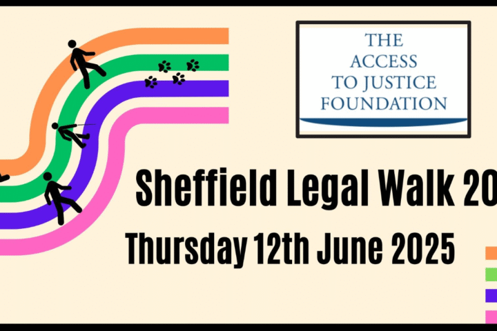 Sheffield Legal Walk Thursday 12th June 2025
